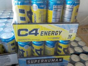 2 - 12 Packs C4 Energy Zero Sugar...