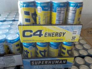 2 - 12 Packs C4 Energy Zero Sugar...