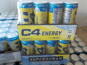 2 - 12 Packs C4 Energy Zero Sugar...