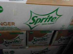 4 - 12 packs Sprite Ginger Zero Sug...