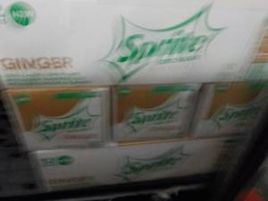 4 - 12 packs Sprite Ginger Zero Sug...