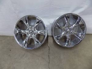 2- Alum Rims 20 x 8.5