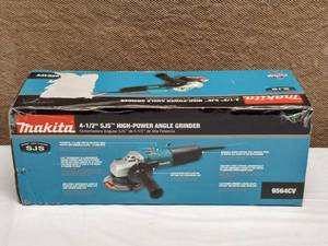 MAKITA 4 12 SJS HIGH POWER ANGLE GRINDER