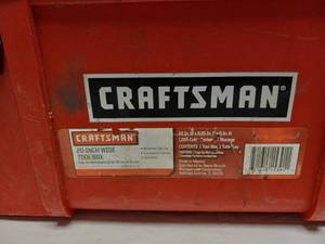CRAFTSMAN 20 INCH WIDE TOOL BOX