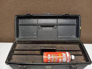 TOOLBOX WITH PROPANE ACCESSORIES
