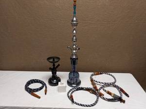 (2) HOOKAHS