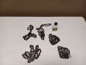 (5) CHAINSAW CHAINS