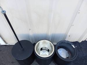 (3) THREE LIGHT FIXTURES