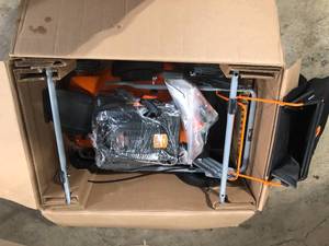 YARDMAX 21 in. 170cc 3-in-1 Gas Walk Behind Push Lawn Mower with High Rear Wheels Customer Returns See Terms on Auction