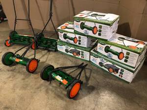 Lot of Assorted Scotts Lawn Mower Reels Customer Returns See Terms on Auction