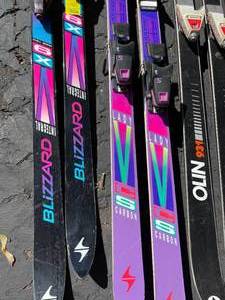 lot 76 image: Snow Skis, Boots and Poles