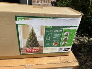 lot 82 image: 2 Artificial Christmas Trees in Original Boxes