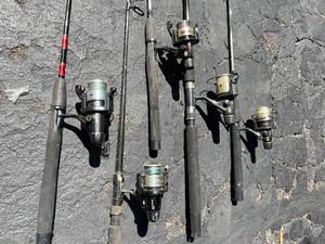 lot 88 image: Fishing Rod and Reel Lot