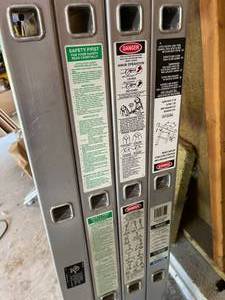 lot 103 image: 16 foot Climbtex Configurable Ladder Model 84161