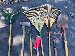 lot 234 image: Long Handled Tool Lot