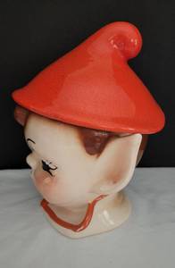 lot 183 image: Whimsical Pixie Elf Cookie Jar
