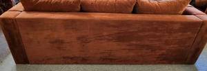 lot 3 image: Classic Mid-Century Sofa and Ottoman