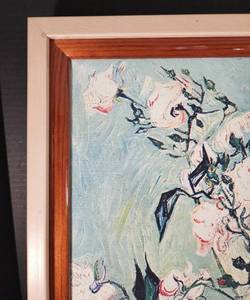 lot 191 image: Replica Van Gogh Print on Canvas Art