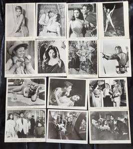 lot 193 image: Grouping if (14) Vintage 8 x 10 Black & White Movie Photos