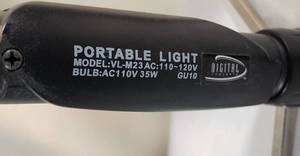 lot 277 image: Unique Pair of Portable Lights