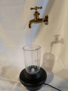 lot 300 image: Whimsical Beer Mug Faucet Lamp