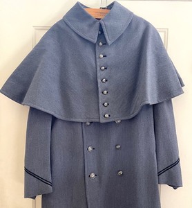 lot 375 image: Vintage West Point Wool Coat