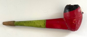 lot 389 image: Vintage Halloween Decorative Pipe