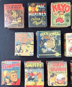 lot 403 image: 28 Vintage Little Big Books