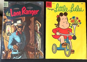 lot 418 image: Vintage Dell Comic Books