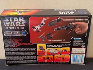 lot 355 image: Star Wars The Power of the Force Imperial Speeder Bike