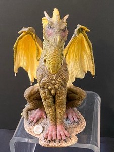 lot 207 image: Collection of Three Danbury Mint Dragon Figurines