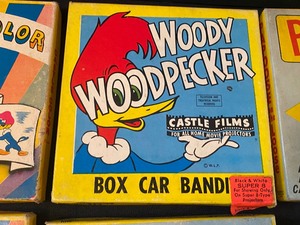 lot 200 image: Collection of Eight Vintage Reel to Reel Films