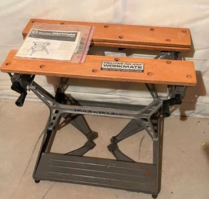 lot 459 image: Black and Decker Dual Height Workmate Bench Model 79-001