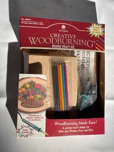 lot 482 image: Walnut Hallow Creative Wood Burning Craft Kit