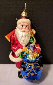 lot 522 image: New Christopher Radko Christmas Ornament