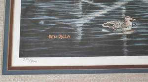 lot 531 image: Beautiful Ken Zylka Signed & Numbered Print entitled Hazelglade Bay