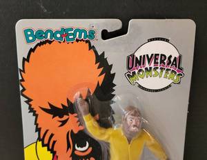 lot 593 image: Super Cool - New Bendable Universal Monsters Wolfman