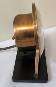 lot 573 image: Vintage Warren Co. Telechron Clock on Stand