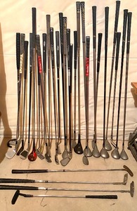 lot 541 image: Large Variety of Golf Clubs