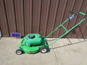Lawn Boy push mower. Used condition. Tested & works. As shown.