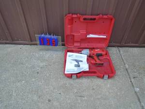 Milwaukee 18 volt 12 impact tool only. Looks lightly used. As shown.