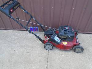 Toro personal pace mower. Good used condition. Tested & works. As shown.