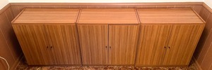 lot 41 image: Trio of Mid Century Cabinets