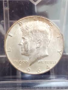 1964 U.S. Kennedy Silver Half Dollar