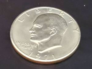 (6) U.S. Eisenhower Dollar Coins Lot