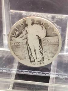 1925 U.S. Standing Liberty Silver Quarter