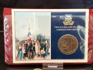 1982 Falkland Islands Liberation Crown Medallion