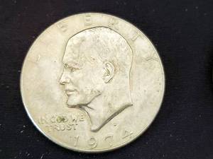 (6) U.S. Eisenhower Dollars Lot