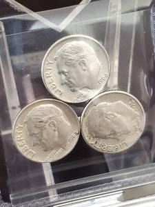 (3) U.S. Silver Roosevelt Dimes