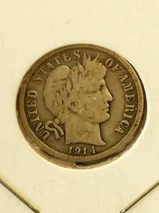 (4) U.S. Silver Barber Dimes Lot